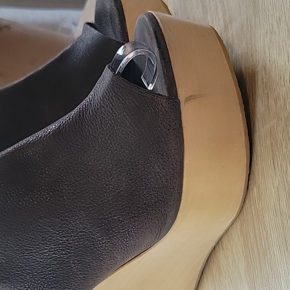 All Saints Platform Wooden Wedges - Picture 2 of 11